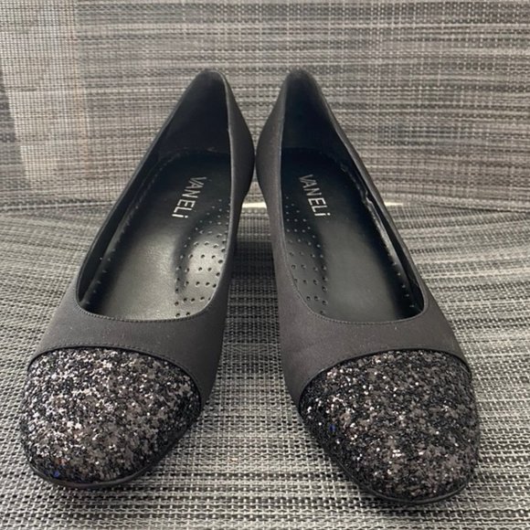 ✨NWT VANELI PEPPER PUMP BLACK DRESS BLOCK HEEL 6 - Picture 3 of 7